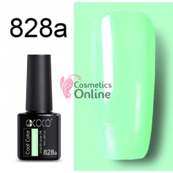 Oja Semipermanenta GDCOCO UV / LED de 8ml Cod 828a Spring Green + 1 Gel UV color de 5g Cadou